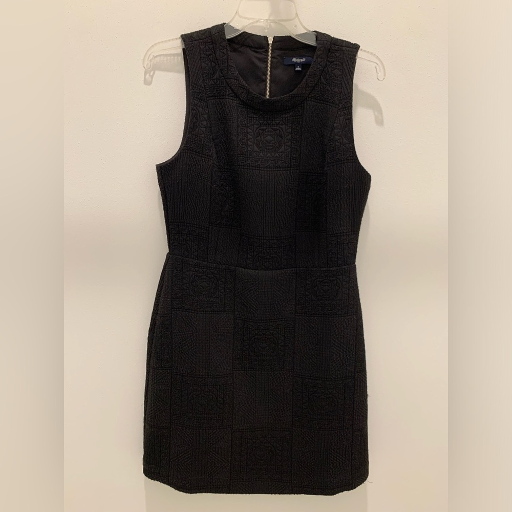 Madewell Black Sleeveless Dress